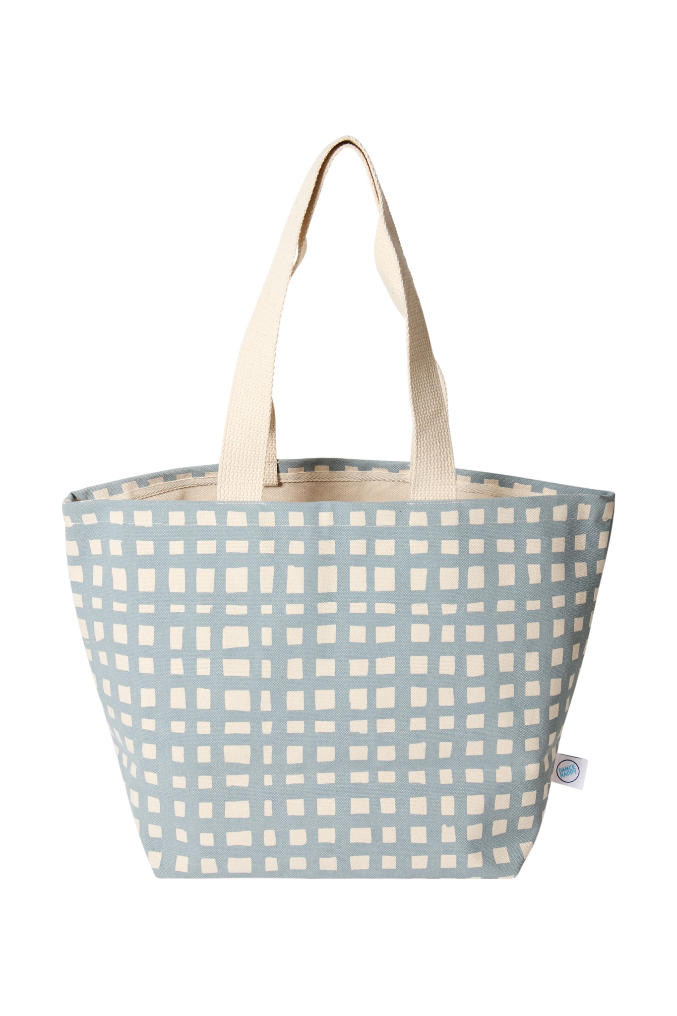 Grid Wide Tote