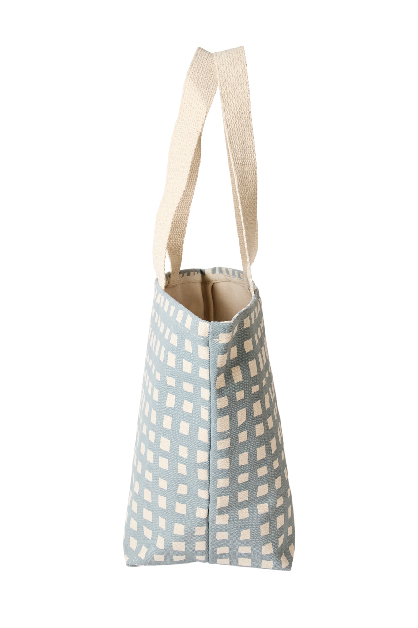 Grid Wide Tote