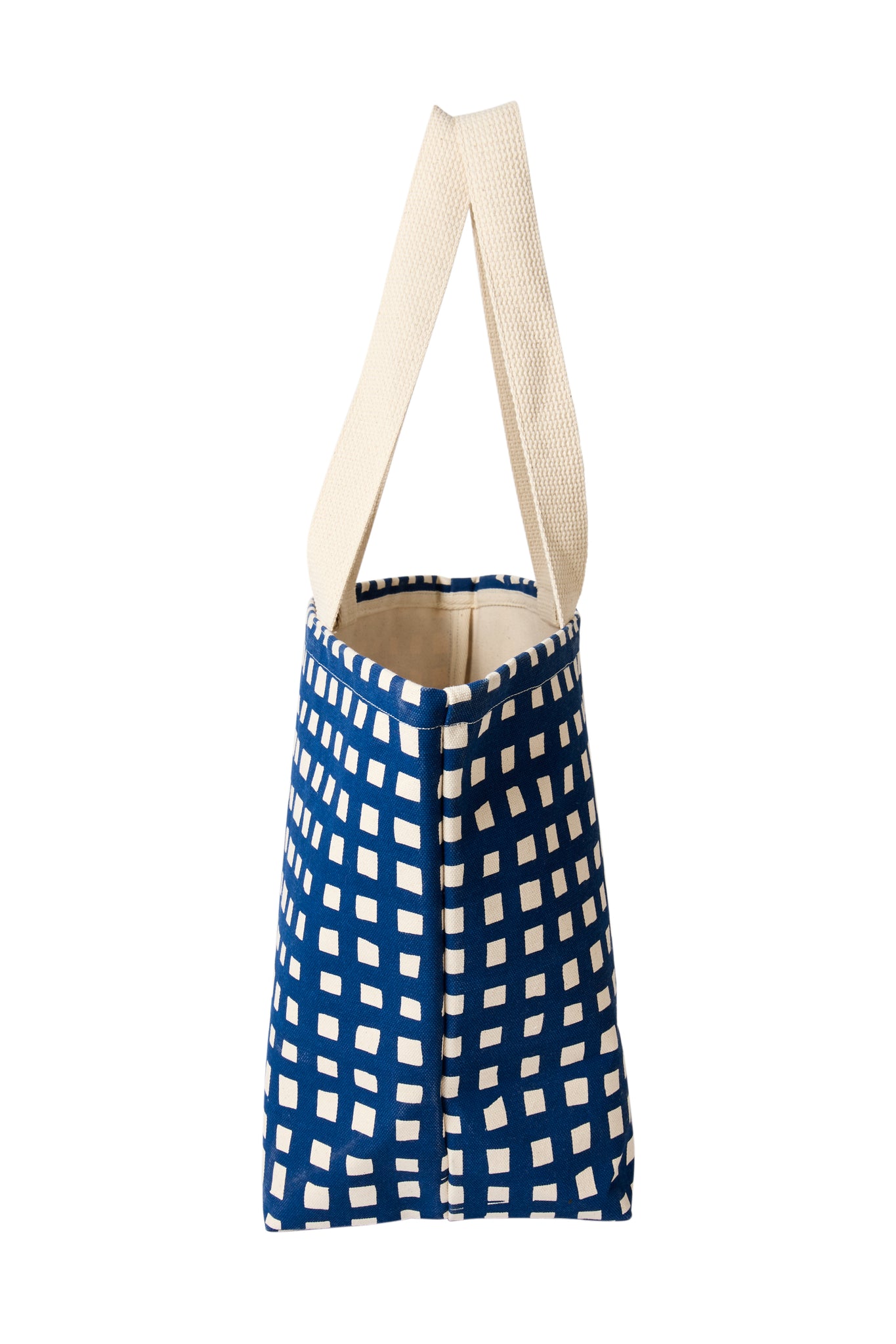 Grid Wide Tote