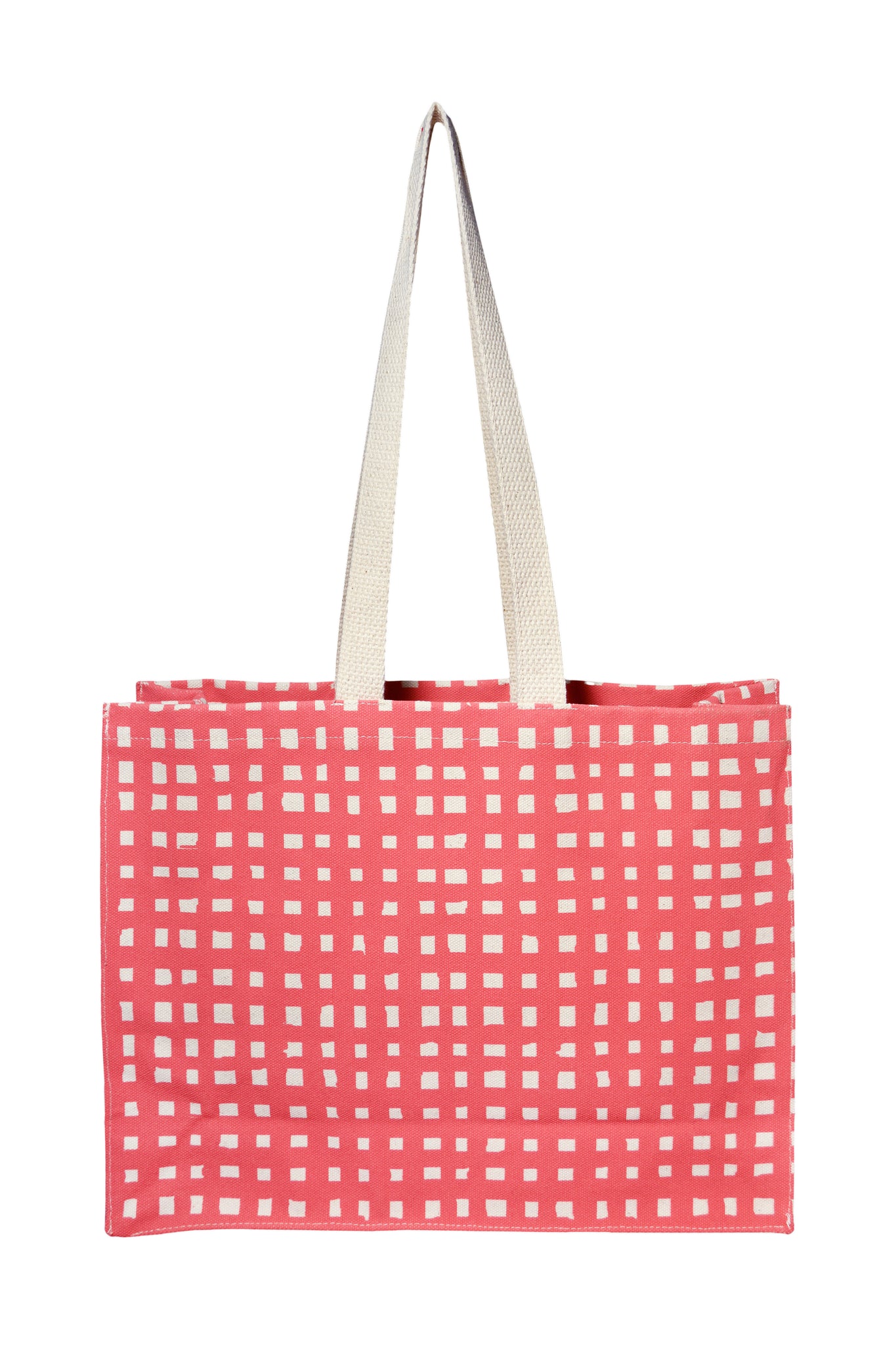 Micro Grid Mini Shopper Tote